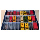 LR - Collection of Die-Cast Toy Cars in 48-Car Carrying Cases
