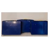 LR - Lot of 5 Hot Wheels 48 Car Carry Cases with Plastic Inserts