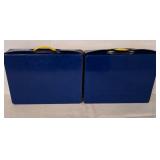 LR - Lot of 5 Hot Wheels 48 Car Carry Cases with Plastic Inserts