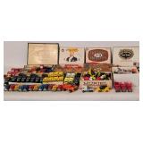 DR - Collection of Vintage Diecast Toy Trucks and Construction Vehicles