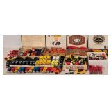 DR - Collection of Vintage Diecast Toy Trucks and Construction Vehicles