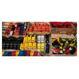 DR - Collection of Vintage Diecast Toy Trucks and Construction Vehicles