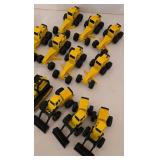 DR - Collection of Assorted Diecast and Plastic Construction Toy Vehicles