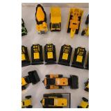 DR - Collection of Assorted Diecast and Plastic Construction Toy Vehicles
