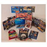 DR - Hot Wheels Collectibles Lot - Puzzle, Diecast Cars, Ornaments, Party Favors, and Stationery
