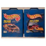 DR - Lot of 8 Hot Wheels 48-Car Carrying Cases Assorted Designs