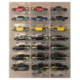 DR - Pair of Double-Sided Storage Cases with Hot Wheels Car Collection