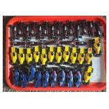 DR - Collection of Used Hot Wheels Cars and Race Cars - 4 Trays