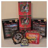 DR - Hot Wheels Collector Set with 2 Racing Series Sets, 3 Holiday Editions, and 3 Lunchboxes