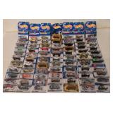 DR - Collection of 77 Hot Wheels Cars in Original Packaging