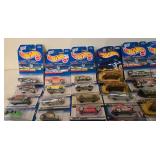 DR - Collection of 77 Hot Wheels Cars in Original Packaging