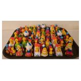 K - Collection of Sesame Street Character Toy Vehicles 3 Inch Figures