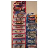 K - Large Collection of Hot Wheels and Die-Cast Cars in Packaging