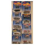 K - Large Collection of Hot Wheels and Die-Cast Cars in Packaging