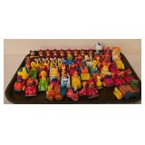 K - Collection of Sesame Street and Disney Character Vehicles