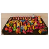 K - Collection of Sesame Street and Disney Character Vehicles