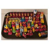 K - Collection of Sesame Street and Disney Character Vehicles