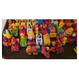 K - Collection of Sesame Street and Disney Character Vehicles