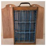K - Lot of Collector Display Cases and Cabinets for Diecast Cars and Miniatures
