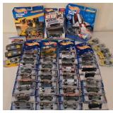 K - Hot Wheels Die-Cast Car Collection with Action Packs and Accessories