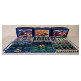 K - Hot Wheels Collection with 3 Carrying Cases and 6 Racks of Cars