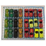 K - Hot Wheels Collection with 3 Carrying Cases and 6 Racks of Cars