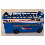 K - Collection of 9 Vintage Diecast Buses and Coaches Assorted Styles