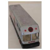 K - Collection of 9 Vintage Diecast Buses and Coaches Assorted Styles