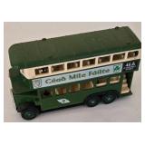 K - Collection of 9 Vintage Diecast Buses and Coaches Assorted Styles