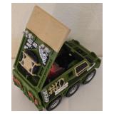 K - Collection of 18 Assorted Toy Monster Trucks and Off-Road Vehicles