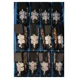 K - 48-Car Carrying Case with 35 Toy Train Engines