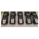 K - Collection of 32 Die-Cast Emergency Vehicles Including Police Cars, Fire Trucks, and Ambulances