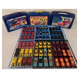 K - Lot of 3 24-Car Cases with 6 Trays of Hot Wheels Cars