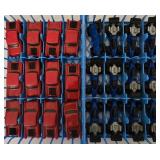 K - Lot of 3 24-Car Cases with 6 Trays of Hot Wheels Cars