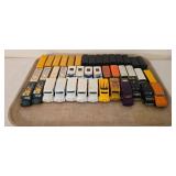 K - Collection of 33 Vintage Diecast School Bus Toy Vehicles
