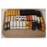 K - Collection of 33 Vintage Diecast School Bus Toy Vehicles
