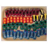 K - Large Collection of Vintage Toy Cars Assorted Styles