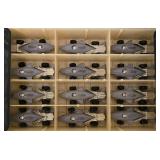 K - Lot of 3 Carrying Cases with Plasforest Cars and Trucks Collection