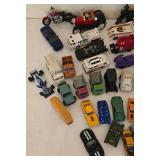 K - Collection of Die-Cast Toy Cars, Trucks, Motorcycles, and Vehicles