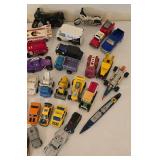 K - Collection of Die-Cast Toy Cars, Trucks, Motorcycles, and Vehicles