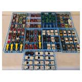 K - Large Collection of Vintage and Modern Slot Cars in Organizer Trays