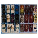 K - Large Collection of Vintage and Modern Slot Cars in Organizer Trays