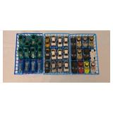 K - Large Collection of Vintage and Modern Slot Cars in Organizer Trays