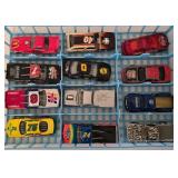 K - Die-Cast Race Car Collection with 3 Carrying Cases and Race Driver Cards