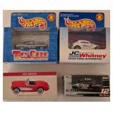 K - Collection of Vintage Die-Cast Toy Cars, Trucks, Miniatures, and Character Vehicles
