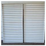 K - Pair of 25.5" x 47.5" Display Shelves for Hot Wheels