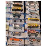 G - Collection of 80+ Hot Wheels Single Car Packs Assorted First Editions and Series
