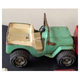 G - Collection of 11 Vintage Tonka Jeeps and Buggies Assorted Styles