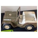 G - Collection of 11 Vintage Tonka Jeeps and Buggies Assorted Styles
