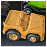 G - Collection of 11 Vintage Tonka Jeeps and Buggies Assorted Styles
